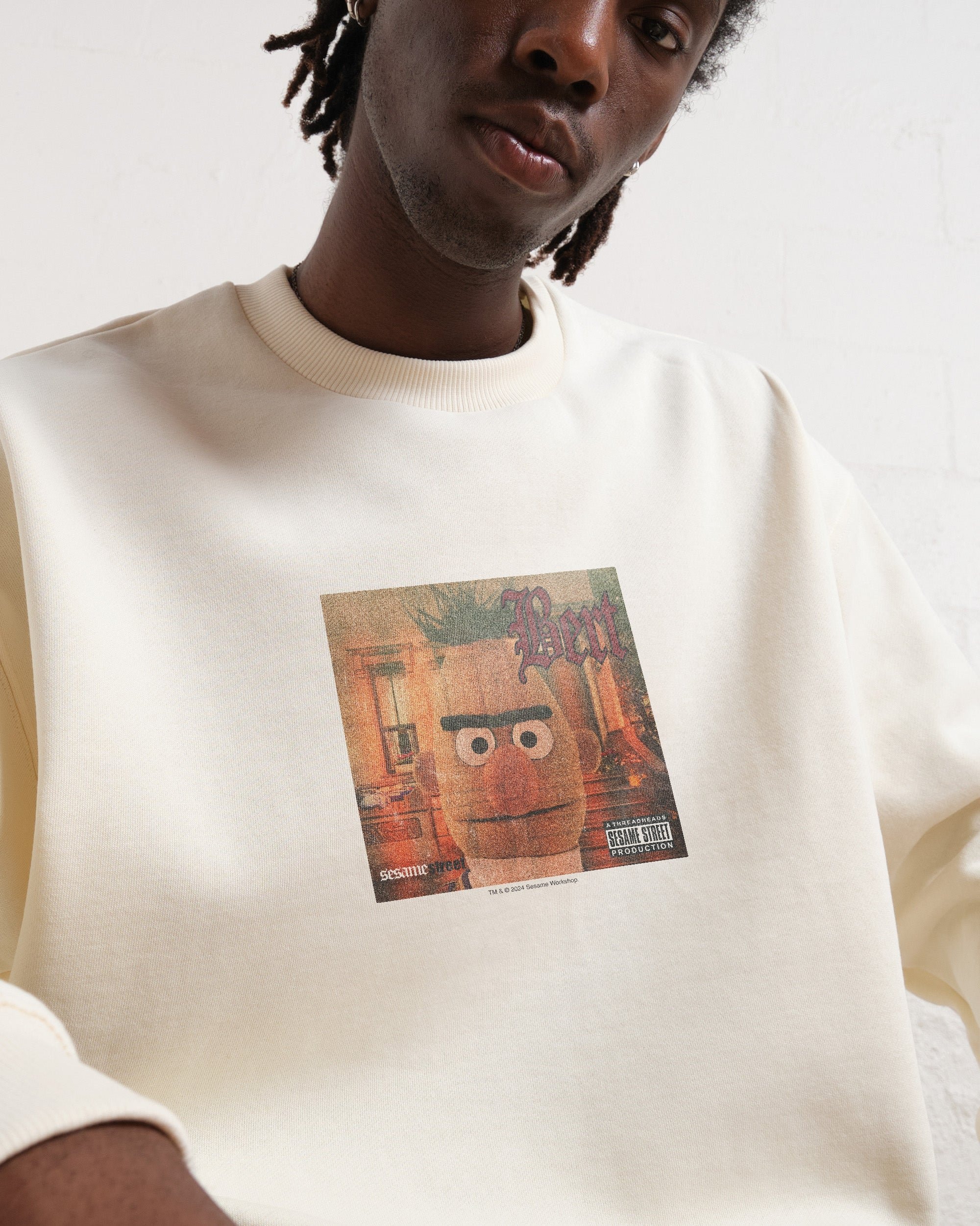 Bertmatic Sweatshirt Sesame Street Collab Premium Graphic Sweatshirt