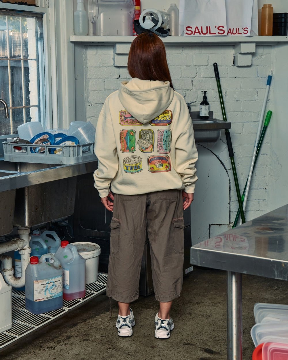 Canned Goods Hoodie - Premium Unisex Graphic Hoodie 340 GSM Cotton Blend