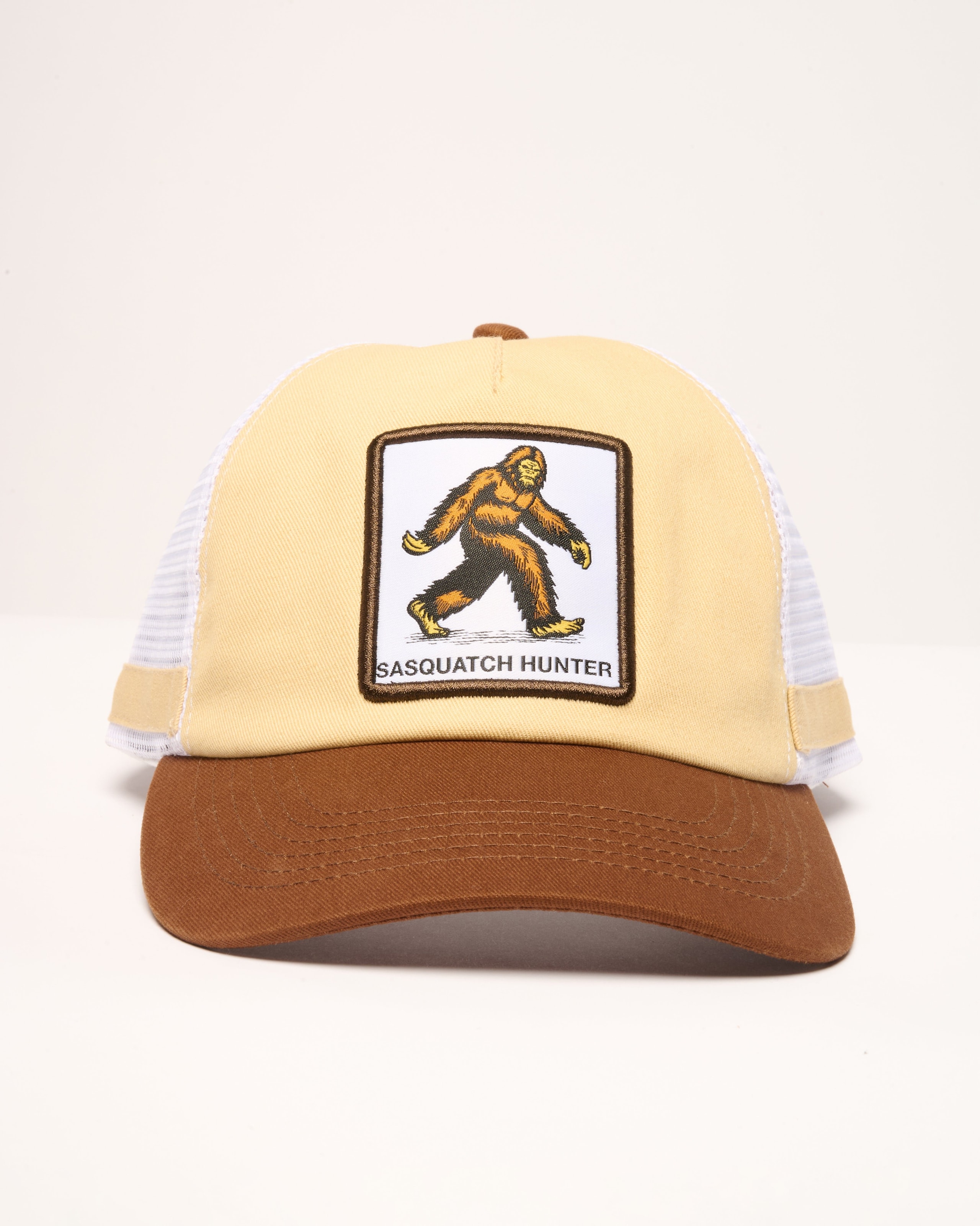 Sasquatch Hunter Premium Trucker Hat - Breathable Mesh, Adjustable Snapback