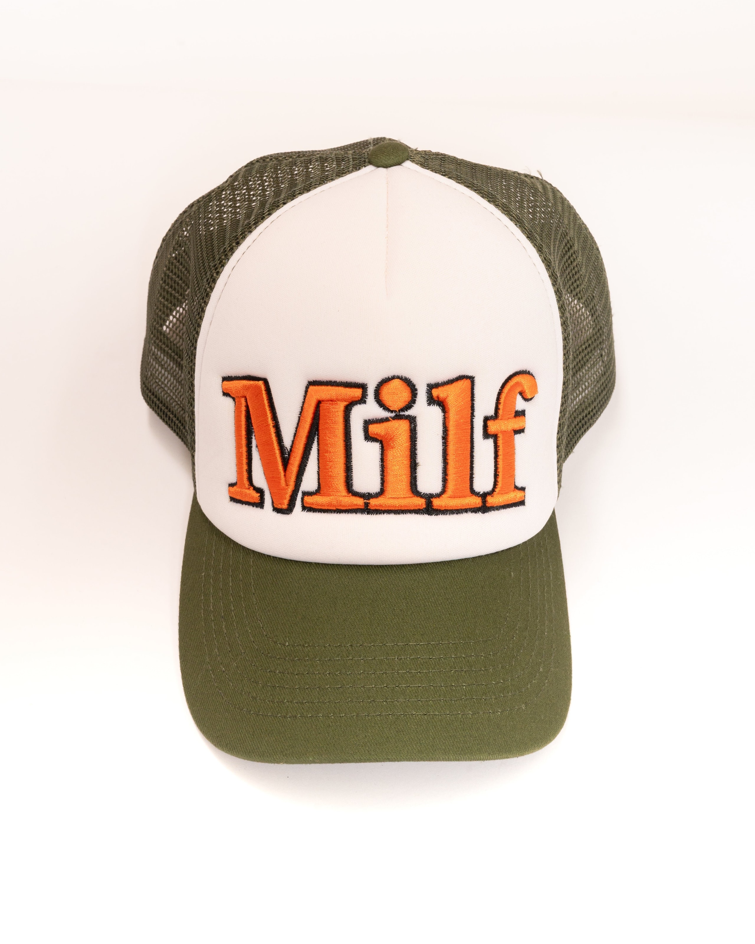 MILF Premium Trucker Hat by Threadheads - Breathable Mesh Snapback
