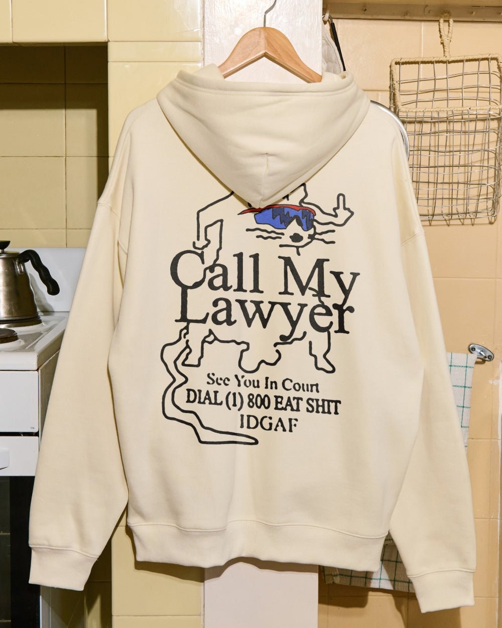 Call My Lawyer Hoodie - Premium Unisex Graphic Hoodie 340 GSM Cotton Blend
